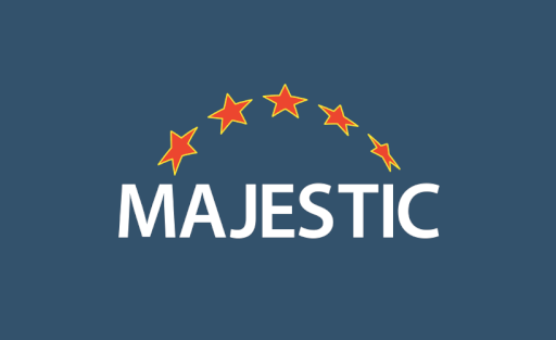majestic.com logo white on blue 1